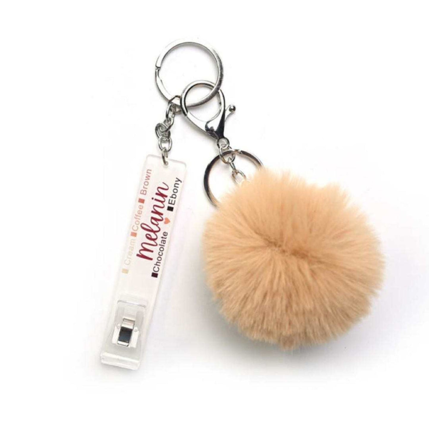 Melanin Credit Card Grabber w/PomPom