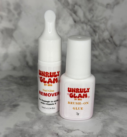 Brush-on Glue + Remover